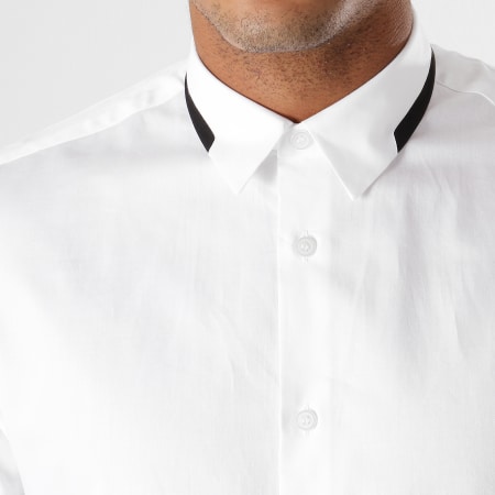 Selected - Chemise Manches Longues Slimmiro Blanc