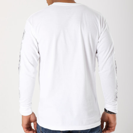 Supra - Tee Shirt Manches Longues Hex 102149 Blanc