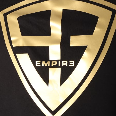 93 Empire - Sweat Capuche 93 Empire Noir Or