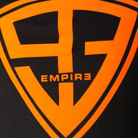 93 Empire - Sweat Capuche 93 Empire Noir Orange