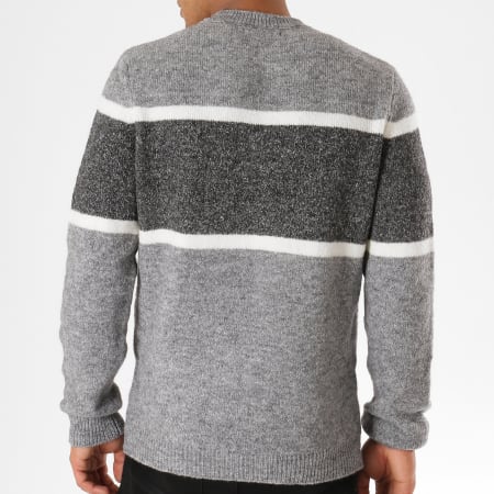 Celio - Pull Medolce Gris Chiné