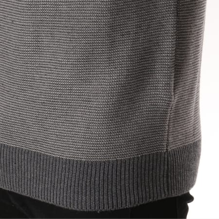 Celio - Pull Col Amplified Cara Gris Chiné