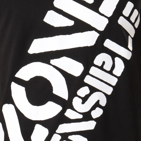 Y et W - Camiseta negra con logotipo
