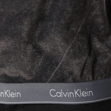 Calvin Klein - Sweat Crewneck Velours Sleepwear NM1567E Gris Anthracite