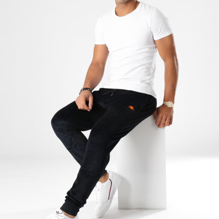 Pantalon Jogging Velours Bruno Noir