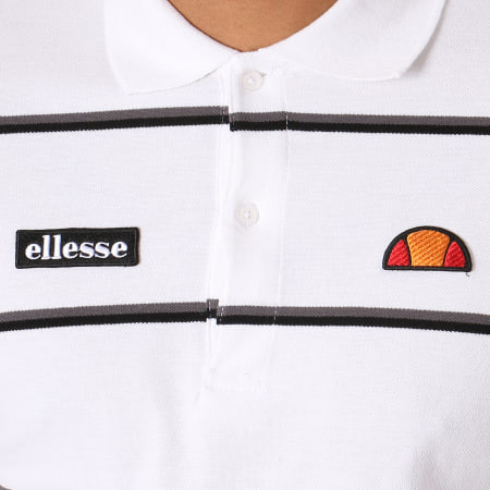 Ellesse - Polo Manches Longues Maffio Rugby Blanc