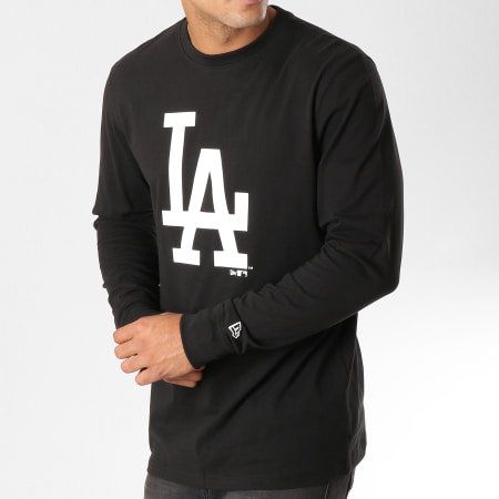 New Era - Tee Shirt Manches Longues Team Apparel MLB Los Angeles Dodgers 1788904 Noir