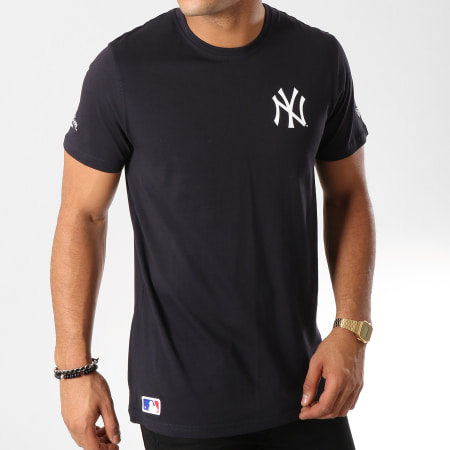 New Era - Tee Shirt Team Apparel Emblem MLB New York Yankees 11788914 Bleu Marine