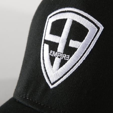 93 Empire - Logo Cap Negro Blanco
