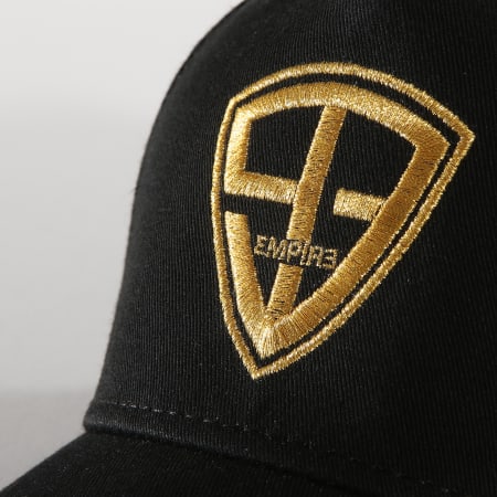 93 Empire - Gorra Logo Negro Oro
