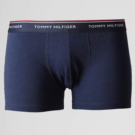 Tommy Hilfiger - Lot De 3 Boxers Premium Essentials 1U87903842 Bleu Marine Noir Bordeaux