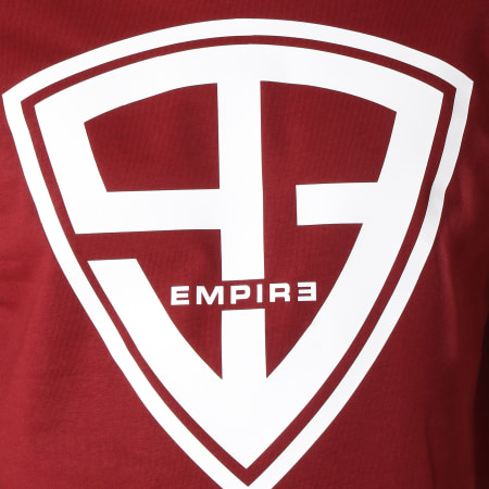 93 Empire - Tee Shirt Manches Longues 93 Empire Bordeaux