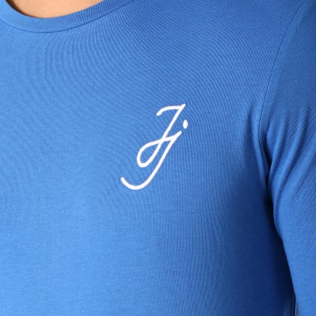 Jack And Jones - Tee Shirt Manches Longues Oversize Bani Bleu