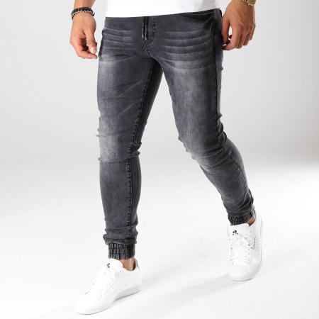 LBO - Jogger Pant Skinny Jeans 20180426-2 Denim Nero