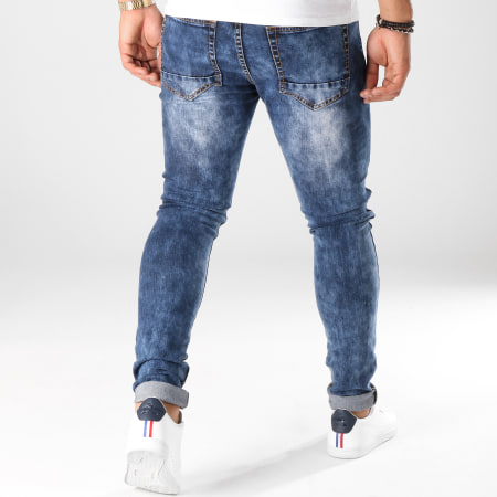 LBO - LB054-7 Skinny Jeans Azul Mediano