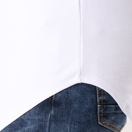 Frilivin - Tee Shirt Manches Longues Oversize 3916 Blanc