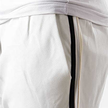 Frilivin - Pantalon Avec Bandes BM1052 Blanc