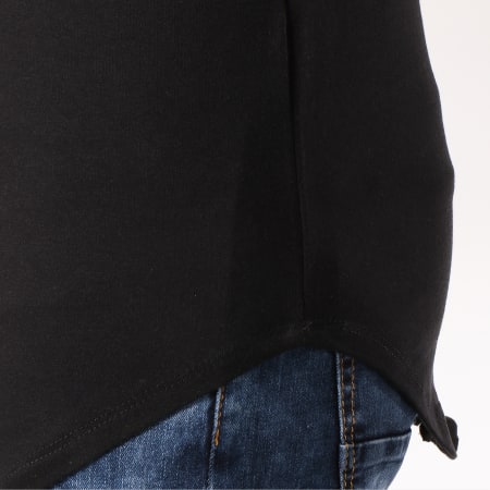 Frilivin - Tee Shirt Manches Longues Oversize 3916 Noir