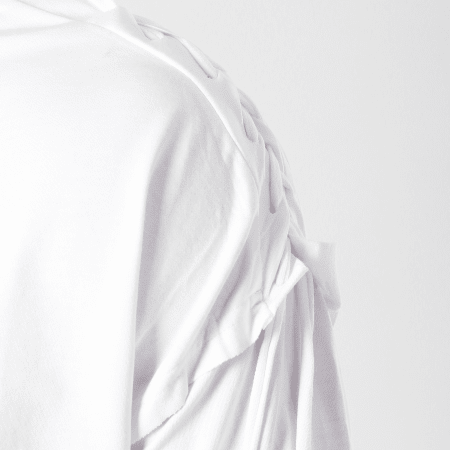 Frilivin - Tee Shirt Manches Longues Oversize AP008 Blanc