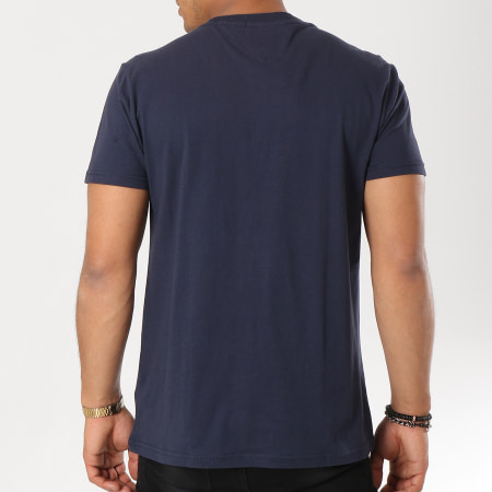 Tommy Hilfiger - Tee Shirt Essential Logo 4528 Bleu Marine