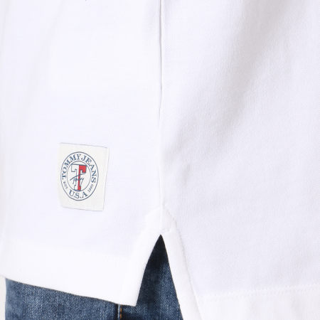 Tommy Hilfiger - Polo Manches Courtes Tommy Placket 5506 Blanc