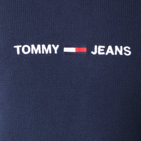 Tommy Hilfiger - Pull Small Logo 5829 Bleu Marine