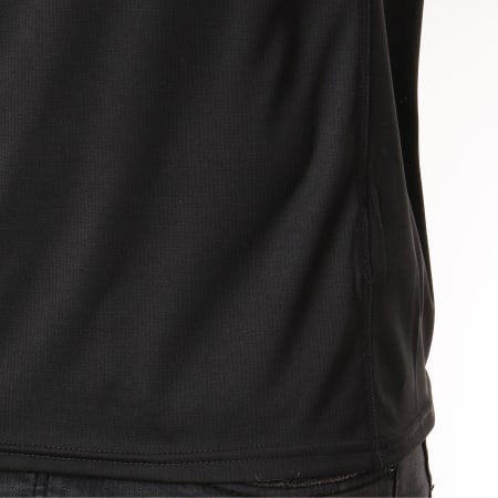 Adidas Sportswear - Tee Shirt De Sport Run 3 Stripes DM1665 Noir