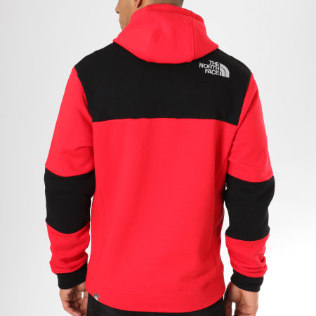 The North Face - Sweat Capuche Himalayan Rouge Noir