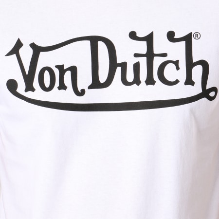 Von Dutch - Tee Shirt Best Blanc Noir