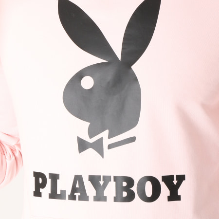 Playboy - Sweat Capuche Logo Rose