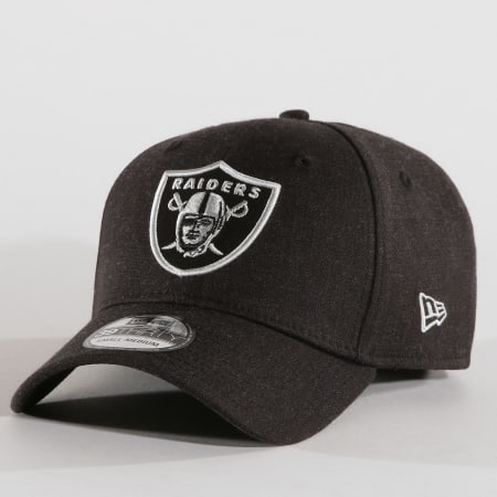 New Era - Casquette Fitted Oakland Raiders Heather Essential 11794771 Gris Anthracite