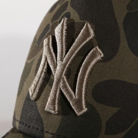 New Era - Casquette A Frame New York Yankees 11794844 Camouflage Vert Kaki