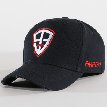 93 Empire - Cappello con logo blu navy