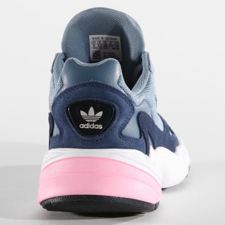 Adidas Originals - Baskets Femme Falcon D96699 Raw Grey Light Pink