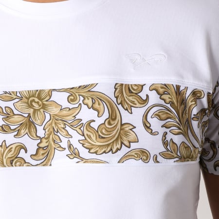 Project X Paris - Tee Shirt 88181168 Blanc Doré Renaissance