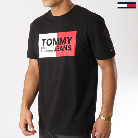 Tommy Hilfiger - Tee Shirt Essential Splint Box 5549 Noir