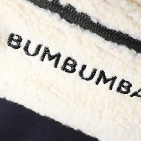 BumBumBag - Sac Banane Fourrure Sherpa Milkshake Creamy Ecru