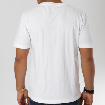 Calvin Klein - Tee Shirt CKJ Embroidery 0461 Blanc