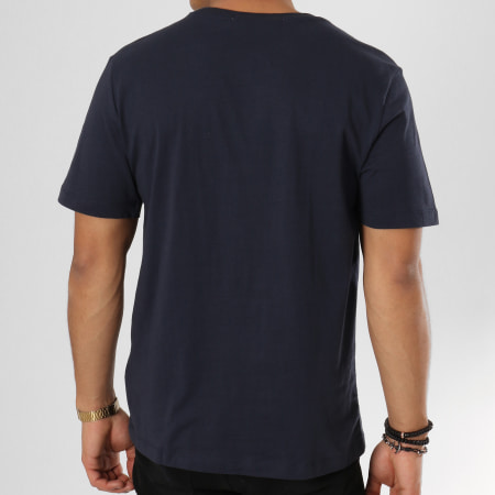 Calvin Klein - Tee Shirt CKJ Embroidery 0461 Bleu Marine