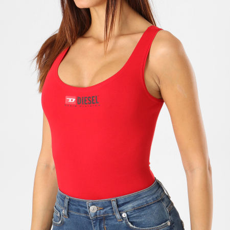 Diesel Body Tanga Femme 00smvd 0savk Rouge Laboutiqueofficielle Com