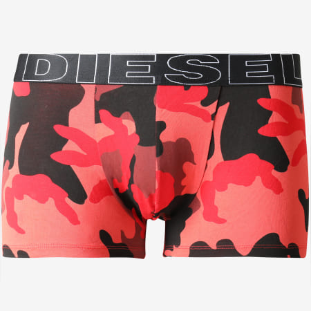 Diesel - Lot De 3 Boxers Damien 00ST3V-0PAQZ Noir Rouge Camouflage