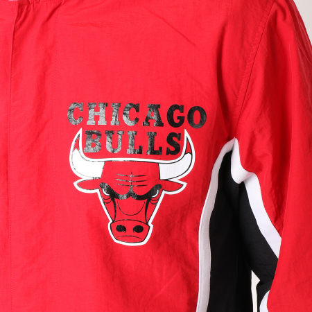 Mitchell and Ness - Veste Chicago Bulls Authentic Warm Up Rouge
