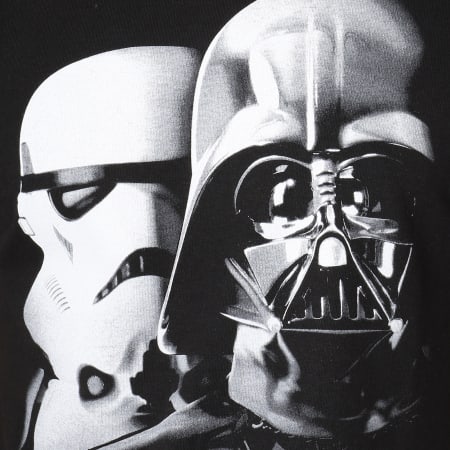 Star Wars - Tee Shirt Vador Troopers Noir