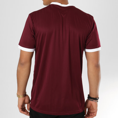 Adidas Sportswear - Tee Shirt De Sport Tabela CE8945 Bordeaux Blanc