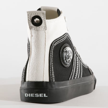 Diesel - Baskets Astico Mid Lace Y01874-PR012 Black Star White