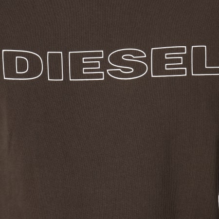Diesel - Sweat Crewneck Max 00CP81-0IAUN Vert Kaki Noir Camouflage