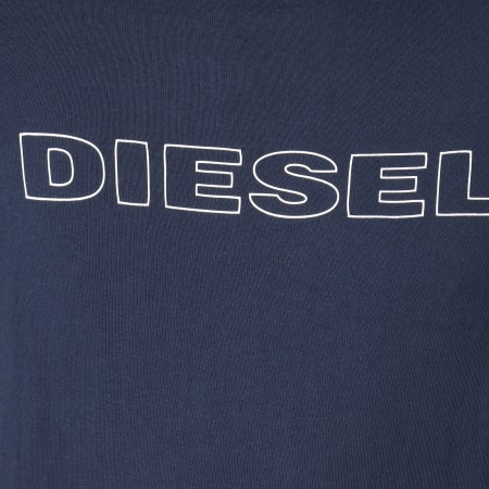 Diesel - Sweat Capuche Brian 00SPXP-0IAUN Bleu Marine Camouflage