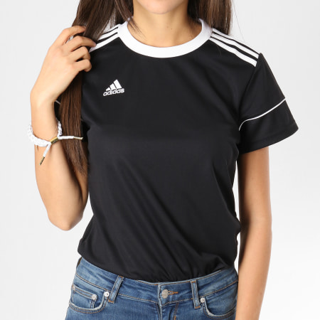 Adidas Sportswear - Tee Shirt Femme Squad 17 Jersey BJ9202 Noir