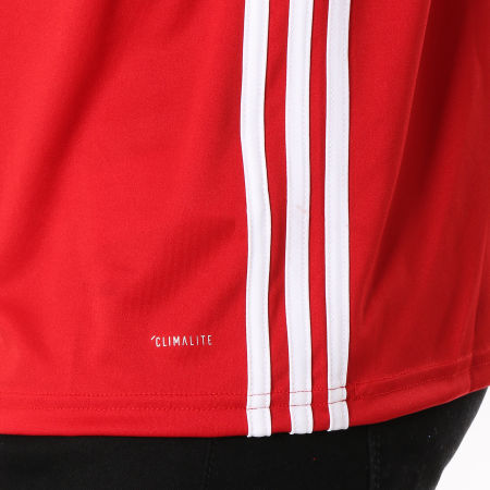 Adidas Performance - Tee Shirt Regista 18 Jersey CE1713 Rouge Blanc