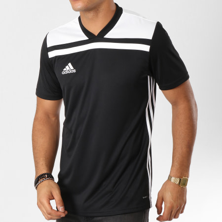 Adidas Performance - Tee Shirt Regista 18 Jersey CE8967 Noir Blanc